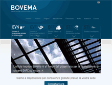 Tablet Screenshot of bovema.it
